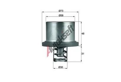 MAHLE Termostat chladiva MAO THD 2 89, THD 2 89 MAHLE Termostat chladiva MAO THD 2 89, THD 2 89