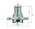 Termostat chladiva MAHLE ‐ MAO TI 122 87D