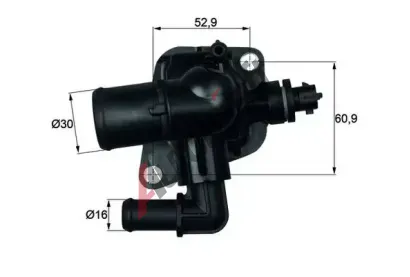 MAHLE Termostat chladiva MAO TI 150 88, TI 150 88