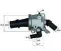 MAHLE Termostat chladiva ‐ MAO TI 153 88