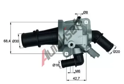 MAHLE Termostat chladiva MAO TI 153 88, TI 153 88