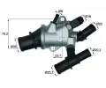 Termostat chladiva MAHLE ‐ MAO TI 162 88
