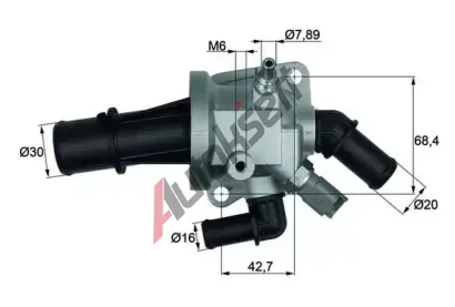 MAHLE Termostat chladiva MAO TI 164 88, TI 164 88