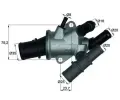 Termostat chladiva MAHLE ‐ MAO TI 165 88