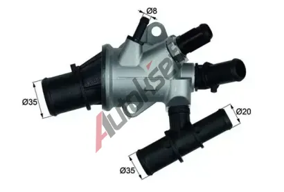 MAHLE Termostat chladiva MAO TI 170 88, TI 170 88