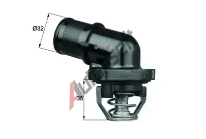 MAHLE Termostat chladiva MAO TI 181 89, TI 181 89