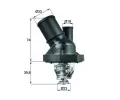 MAHLE Termostat chladiva&nbsp;&dash;&nbsp;MAO TI 200 90
