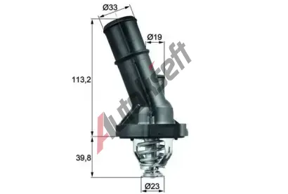 MAHLE Termostat chladiva MAO TI 202 82, TI 202 82