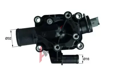 MAHLE Termostat chladiva MAO TI 210 89, TI 210 89