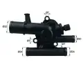 Termostat chladiva MAHLE ‐ MAO TI 214 89