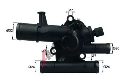 MAHLE Termostat chladiva MAO TI 214 89, TI 214 89