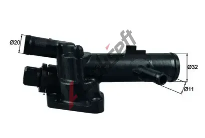 MAHLE Termostat chladiva MAO TI 215 83, TI 215 83
