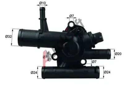 MAHLE Termostat chladiva MAO TI 217 89, TI 217 89