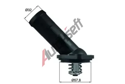 MAHLE Termostat chladiva MAO TI 225 92D, TI 225 92D