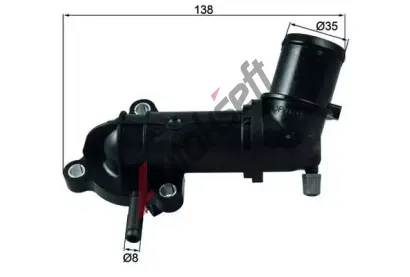 MAHLE Termostat chladiva MAO TI 245 88, TI 245 88