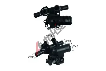 MAHLE Termostat chladiva MAO TI 248 83, TI 248 83