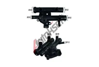 MAHLE Termostat chladiva MAO TI 259 83D, TI 259 83D