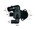 Termostat chladiva MAHLE ‐ MAO TI 33 87