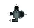Termostat chladiva MAHLE ‐ MAO TI 35 87