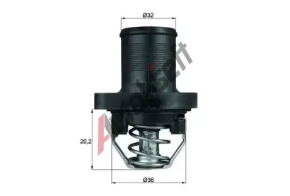 MAHLE Termostat chladiva MAO TI 47 89, TI 47 89