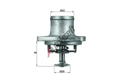 MAHLE Termostat chladiva MAO TI 48 80D, TI 48 80D