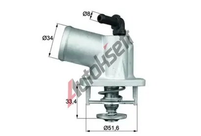 MAHLE Termostat chladiva MAO TI 54 92D, TI 54 92D