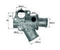 Termostat chladiva MAHLE ‐ MAO TI 70 80D