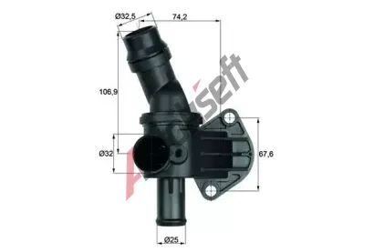 MAHLE Termostat chladiva MAO TI 8 87, TI 8 87