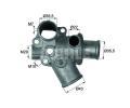 Termostat chladiva MAHLE ‐ MAO TI 94 80D