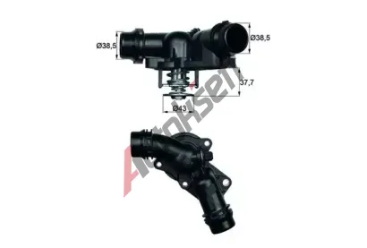 MAHLE Termostat chladiva MAO TM 13 97, TM 13 97