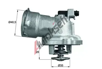 MAHLE Termostat chladiva MAO TM 28 87, TM 28 87