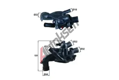 MAHLE Termostat chladiva MAO TM 46 105, TM 46 105