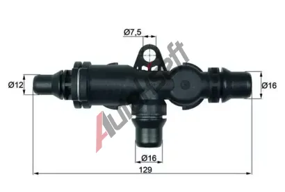 MAHLE Termostat chlazen oleje MAO TO 4 82, TO 4 82
