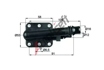 MAHLE Termostat chlazen oleje MAO TO 5 82, TO 5 82