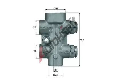 MAHLE Termostat chlazení oleje MAO TO 8 80, TO 8 80  MAHLE Termostat chlazení oleje MAO TO 8 80, TO 8 80