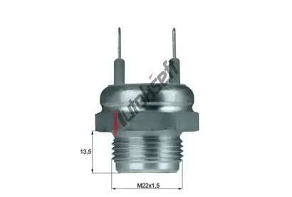 MAHLE Teplotní spínač větráku chladiče MAO TSW 6, TSW 6 MAHLE Teplotní spínač větráku chladiče MAO TSW 6, TSW 6