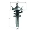 Termostat chladiva MAHLE ‐ MAO TX 106 90D