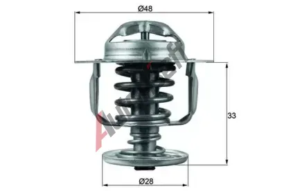 MAHLE Termostat chladiva MAO TX 110 82D, TX 110 82D