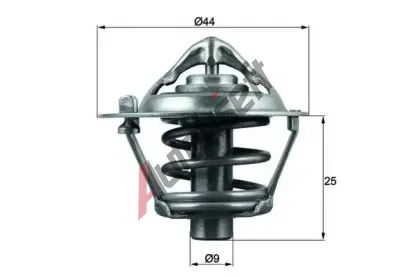 MAHLE Termostat chladiva MAO TX 113 88D, TX 113 88D