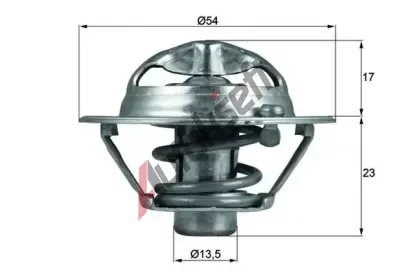 MAHLE Termostat chladiva MAO TX 118 82D, TX 118 82D