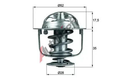MAHLE Termostat chladiva MAO TX 119 82D, TX 119 82D