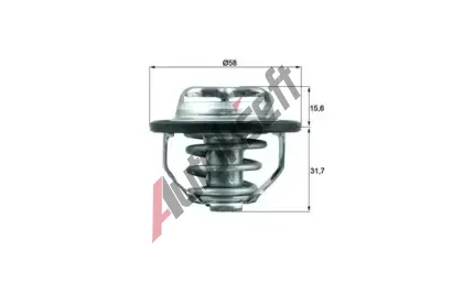 MAHLE Termostat chladiva MAO TX 122 82, TX 122 82