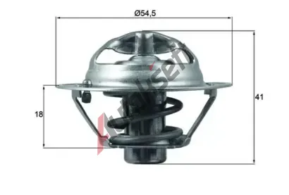 MAHLE Termostat chladiva MAO TX 162 82D, TX 162 82D