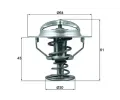MAHLE Termostat chladiva&nbsp;&dash;&nbsp;MAO TX 178 78D