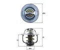 Termostat chladiva MAHLE ‐ MAO TX 179 89D