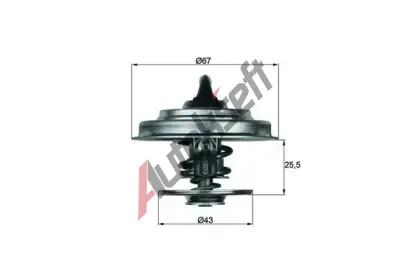 MAHLE Termostat chladiva MAO TX 18 83D, TX 18 83D