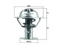 Termostat chladiva MAHLE ‐ MAO TX 180 86D