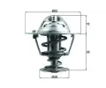 Termostat chladiva&nbsp;MAHLE&nbsp;&dash;&nbsp;MAO TX 184 78D