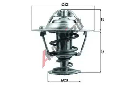 MAHLE Termostat chladiva MAO TX 184 78D, TX 184 78D