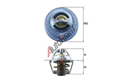 MAHLE Termostat chladiva MAO TX 185 82D, TX 185 82D MAHLE Termostat chladiva MAO TX 185 82D, TX 185 82D